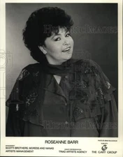 1986 Press Photo Entertainer Roseanne Barr - pip25589
