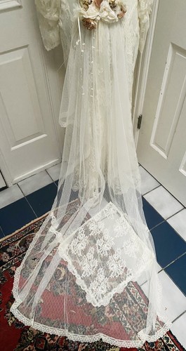 Vintage 1970’s Susan Lane’s Country Elegance Victorian Wedding Dress NWT SZ 8 - Picture 2 of 24