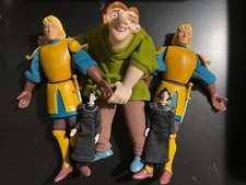 1996 Disney Hunchback of Notre Dame Burger King Kids Meal Toys - 5 Piece Lot