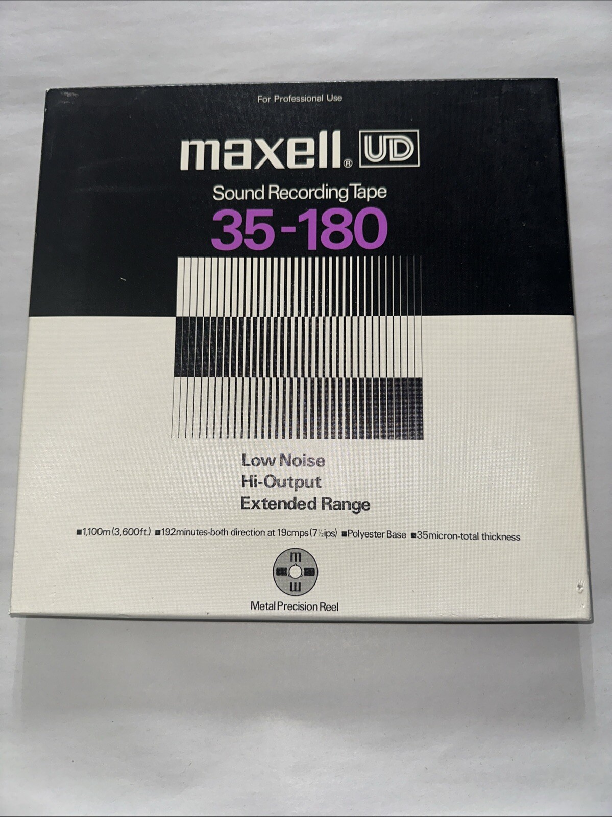 Maxwell UD SOUND RECORDING TAPE 35-180
