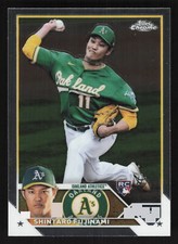 Shintaro Fujinami RC 2023 Topps Chrome #97 Oakland Athletics