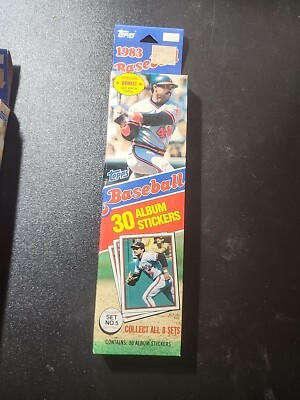 1983 Topps Baseball Stickers Set NO. 5 - Jim Palmer on Back | eBay