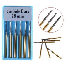 Dental Surgical Zekrya Carbide Tungsten Bone Cutters Finishing Burs FG Bur 28mm