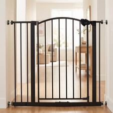 Regalo Extra Wide Arched Decor Baby Safety Gate, Fits 30-35" Wide, Bronze