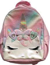 Unicorn Backpack Butterfly Glitter OMG Miss Gwen Pink Full Size