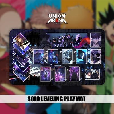 Playmat Union Arena - Solo Leveling - 24 x 14 in. (600 x 350 mm) Stitched Edge