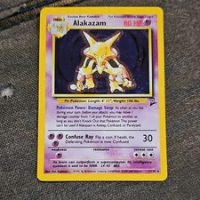 Pokemon Holo Card Lot Alakazam Blastoise Mewtwo Chansey Gyarados Base Set 2 2000
