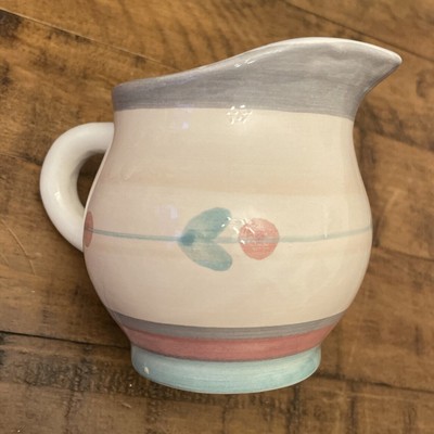 Brushworks by Carsten ARGENTINA Creamer- Pink and Blue + Floral