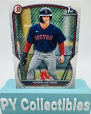 2023 Bowman 1st Edition #BPPF-71 Roman Anthony 1st Bowman Paper Base Red Sox 