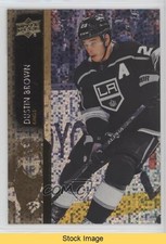2021-22 Upper Deck Series 2 Speckled Rainbow Foil Dustin Brown #334 READ 0af5