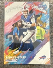 Panini Rookies & Stars Artistry In Motion Josh Allen #3 Buffalo Bills 2025 NFL