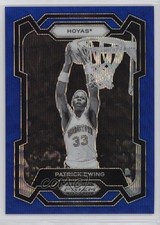 2024-25 Panini Prizm Draft Picks Blue Wave 137/249 Patrick Ewing #20 HOF 1c79