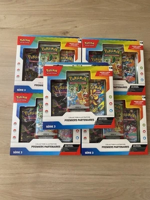 Pokémon JCC Kit Collection Illustration Premiers Partenaires Série 3 FR 6+ - Photo 1/4