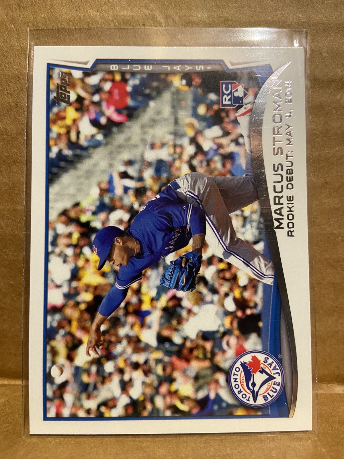 2014 Topps Update Baseball Card #US35 Marcus Stroman RC