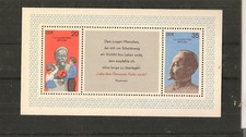 DDR 1977 " 100 JAHRE F. E. DZIERZYNSKI Mi. Nr. Block 49**postfrisch