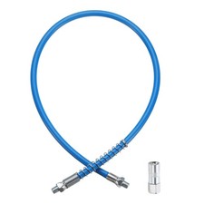 31.5" 10000 PSI Grease Gun Hose Kit w Coupler 1/8 NPT Threads for Grease Gun