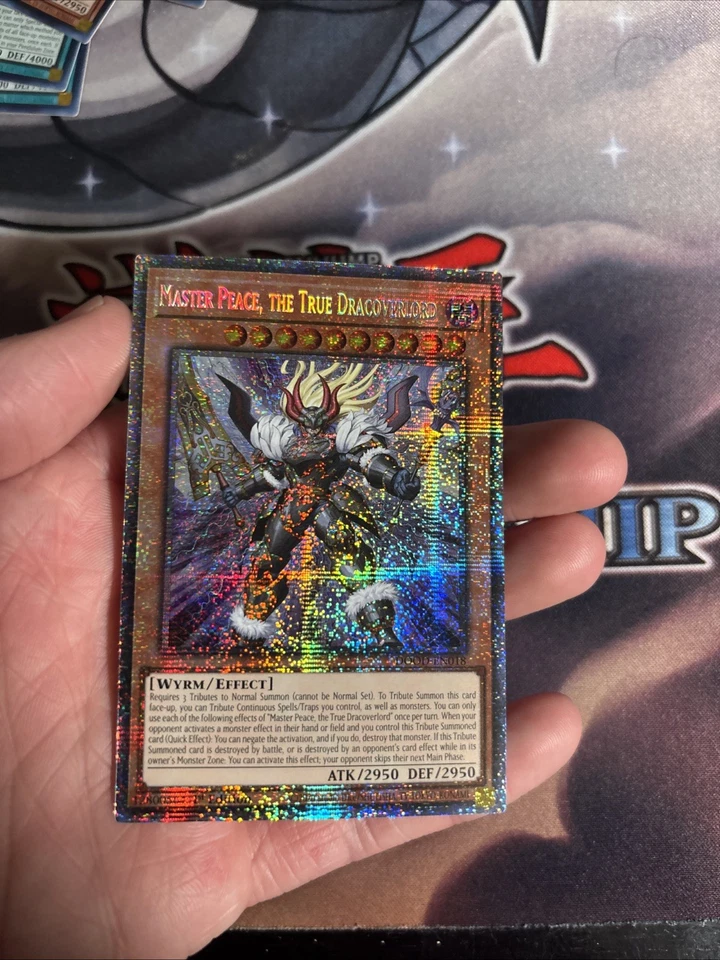 (DOOD) Yugioh Master Peace, the True Dracoverlord DOOD-EN018 Starlight 1st VLP - Image 4 of 4