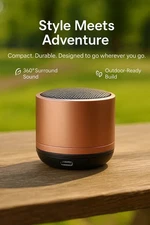 Mini Haut-parleur Bluetooth portable léger sans fil USB-C