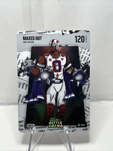 2026 Bo Jackson Battle Arena HBF-15 `MAXED OUT` Tyrese Maxey Steel PACK FRESH