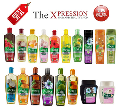 Dabur Vatika Haarpflege-Sortiment Multivitamin Shampoo Maske Öle Mizellenwasser