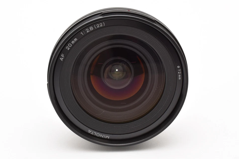 Minolta AF 20mm f/2.8 Gran Angular Para Sony A Mount From JAPAN [Exc+++] #253... - Imagen 3 de 4