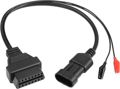 3-Poliger auf 16-Poliger OBDII Adapter Diagnosekabel Auto Zubehör