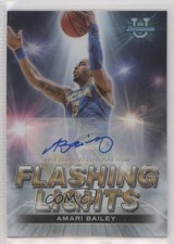 2022-23 Bowman U Best Flashing Lights Auto 73/99 Amari Bailey #FL-3 Auto 2h4