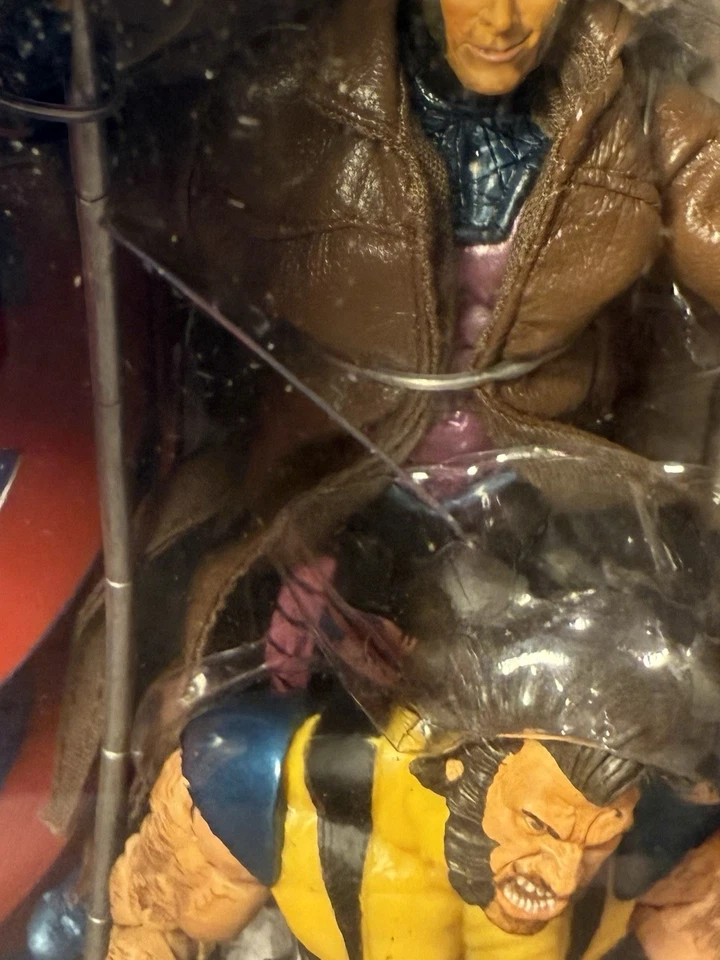 Marvel Legends X-Men Magneto Gambito Bestia Wolverine Pícaro 5pk NUEVO 2003 - Ver Fotos Foto 3 de 4