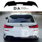 REAR ROOF SPOILER WING LIP FOR BMW 3 SERIES G21 ESTATE TOURING GLOSS BLACK 2019+