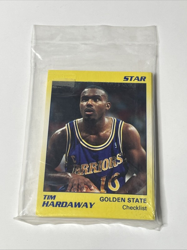 1991 Star Tim Hardaway Warriors 11-Card Team Set