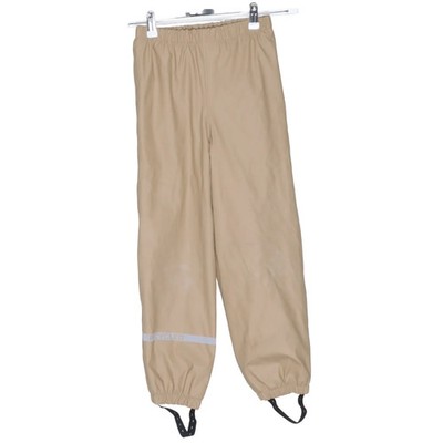 Mikk-line, Regenhose, Größe: 128, Beige, Recyceltes Polyester #kPt