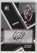 2008-09 ITG Between the Pipes Auto Emblem Corey Crawford #AE-CC Auto 4f5