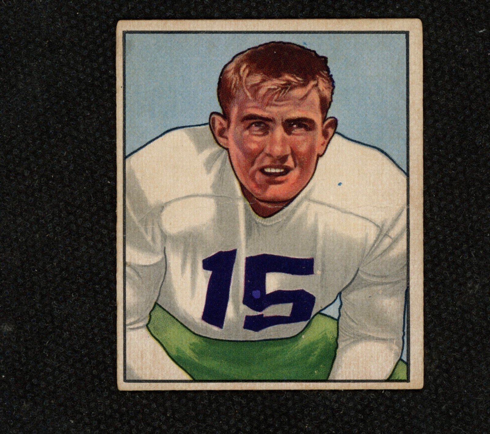 Clayton Tonnemaker #118 Football Cards 1950 Bowman trading card — raw and PSA graded price guide
