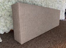 Mink Greige Chenille Linen Window Pelmet Valance