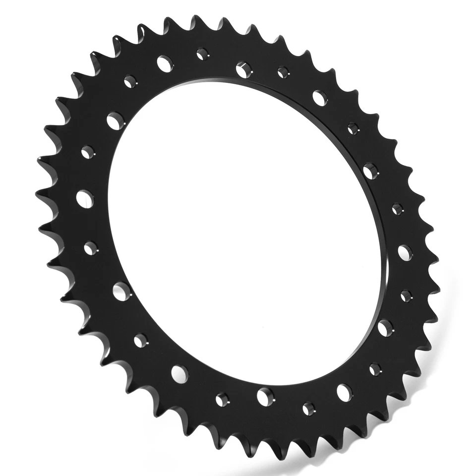 Kit de cadena de piñón 520 Pitch 14T 42T para Yamaha YZ465 YZ250 YFZ350 Banshee negro Foto 3 de 4