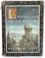 Landscape Painted With Tea Milorad Pavic 1990 First American Edition Knopf HC DJ