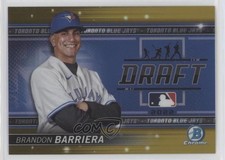 2022 Bowman Draft Night Gold Refractor 12/50 Brandon Barriera #BDN-8 0w27