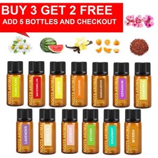 UK Seller Essential Oils 10ML Aromatherapy Pure Oil Fragrances Diffuser Burner