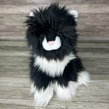 Gund Plush Stuffed Animal Black White Milan C...