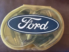 Vintage Set (2 Pairs) Of Ford Wired Stereo Headphones By Koss - NIB