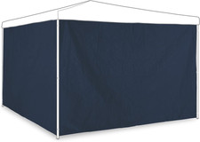 Tende per Gazebo Laterali, Set Da 2, Telo Impermeabile in PVC, Pareti 3X2 M, 1 C
