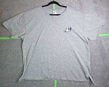 Vtg Warner Bros Tasmanian Devil T-Shirt Men's XL Gray Heather Blue Gray Taz Logo