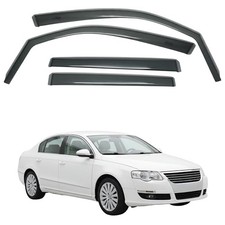 in-Channel Car Window Rain Guard Passat B6 4-Door Sedan 2006-2010 4pcs