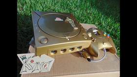 💙 SEGA Dreamcast HKT 3020 Home Console  🌟 Star Wars C-3PO 💙 ✨ ❤️✨ ❤️ GOLD