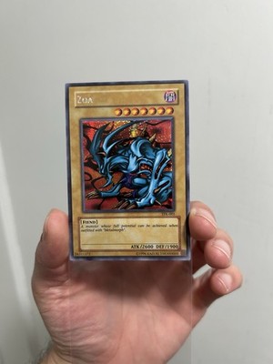 Yu-Gi-Oh! TCG Zoa TFK-001 Secret Rate Holo Card NM