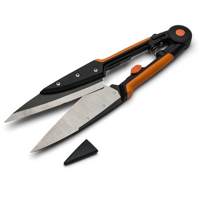 Garden Clippers - Grass Cutter Hand Edging Shears - Straight Yard Scissors fo...