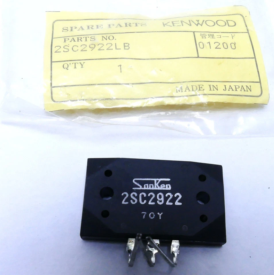 Kenwood 2SC2922LB Transistor Sanken 2SC2922 Audio Endstufe NOS OVP I617 - Bild 2 von 4