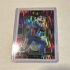 Panini 2025 Select Curtis Samuel #184 Buffalo Bills Prizm Premier Level /499