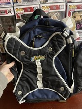 Dr Grind Skateboards HTF Rare Backpack - Black And Blue - Excellent