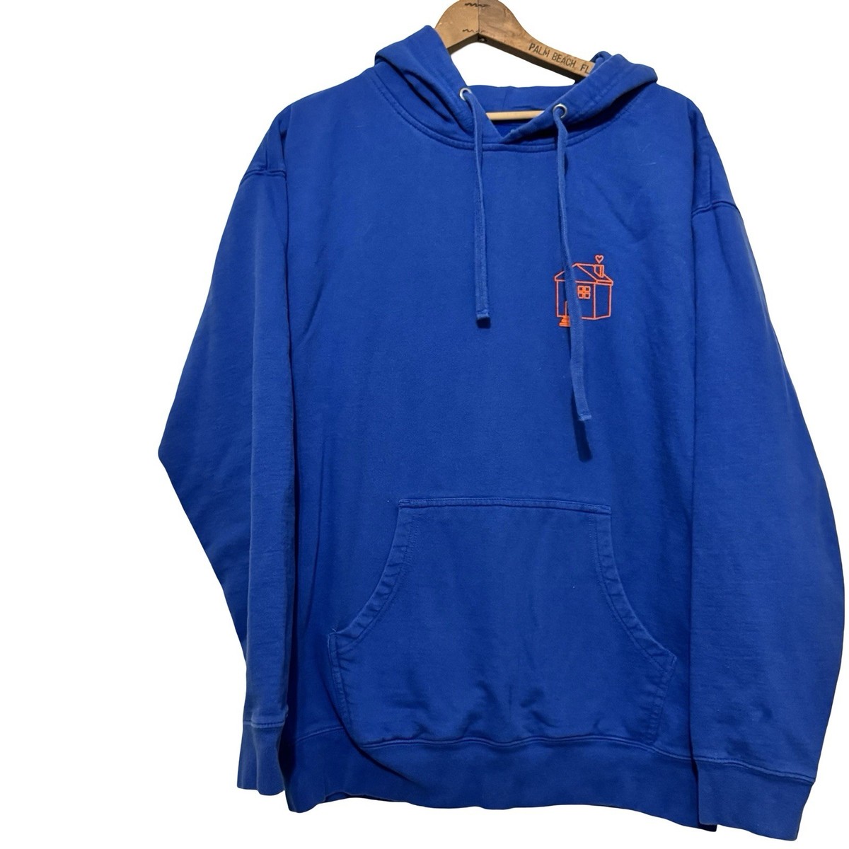 Harry Styles Hoodie Mens Large Blue Harry's House Tracklist Tour